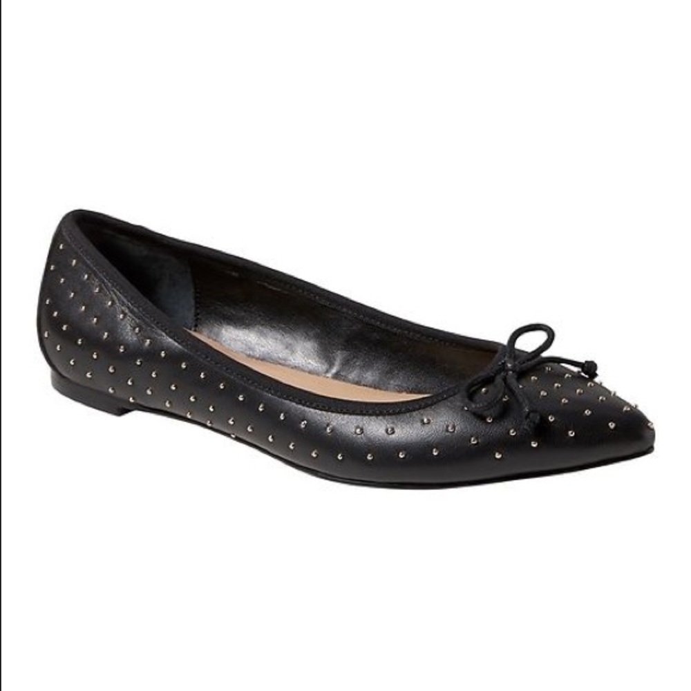 Banana Republic Studded Ballet Flats